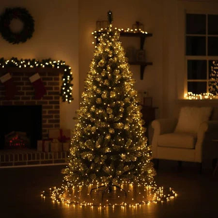 🎄 Decoratiune LED 100 Premium + Stea Cadou 🌟